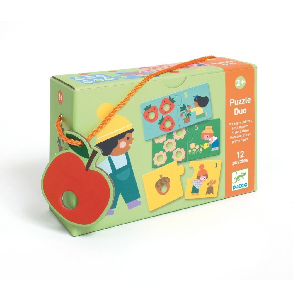 Duo παζλ - Μαθαίνω να μετρώ