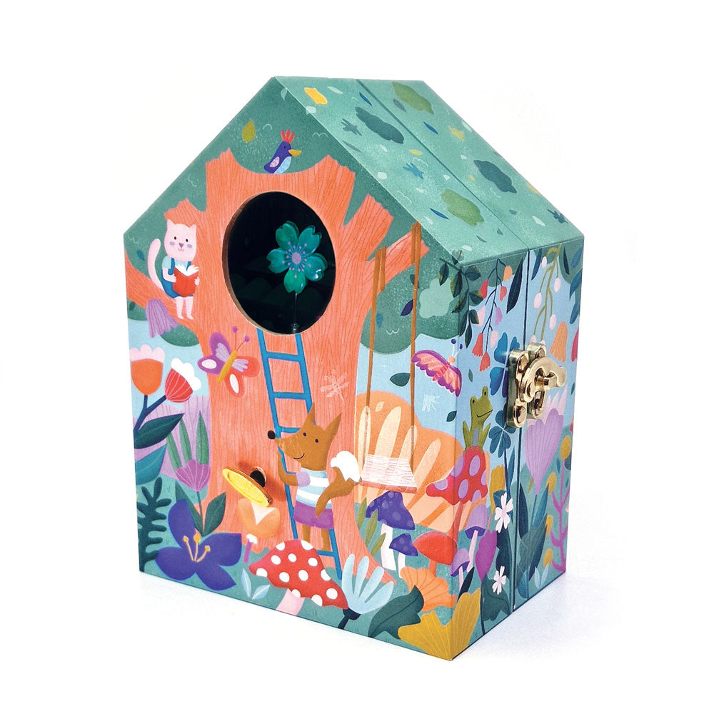 Μουσική μπιζουτιέρα που φωσφορίζει στο σκοτάδι "Δεντρόσπιτο"