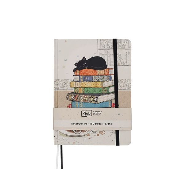 Σημειωματάριο-τετράδιο Α5 ριγέ Bug Art livres