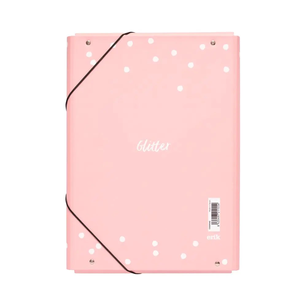 Φάκελος με λάστιχο A4, Glitter Stars