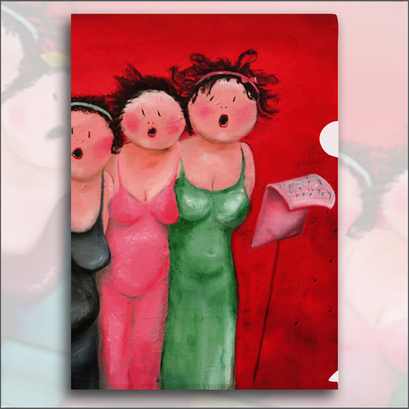 Φάκελος πλαστικός Α4 - Οι γυναίκες της χορωδίας Judith Stam