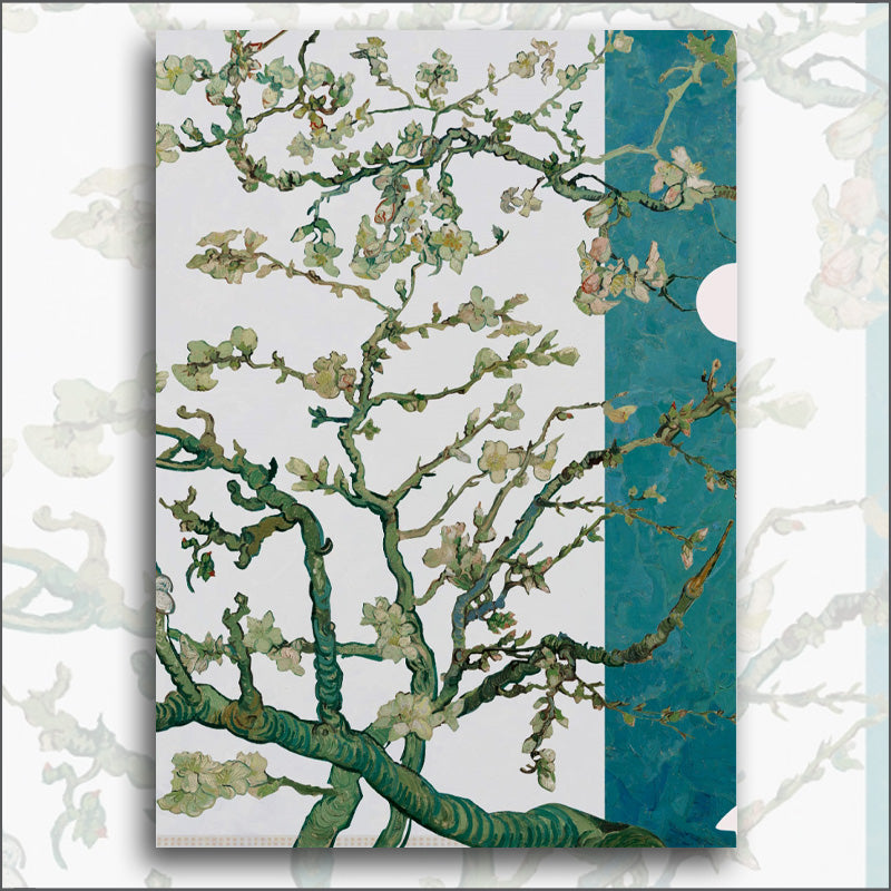 Φάκελος πλαστικός Α4 - Αμυγδαλιά Van Gogh