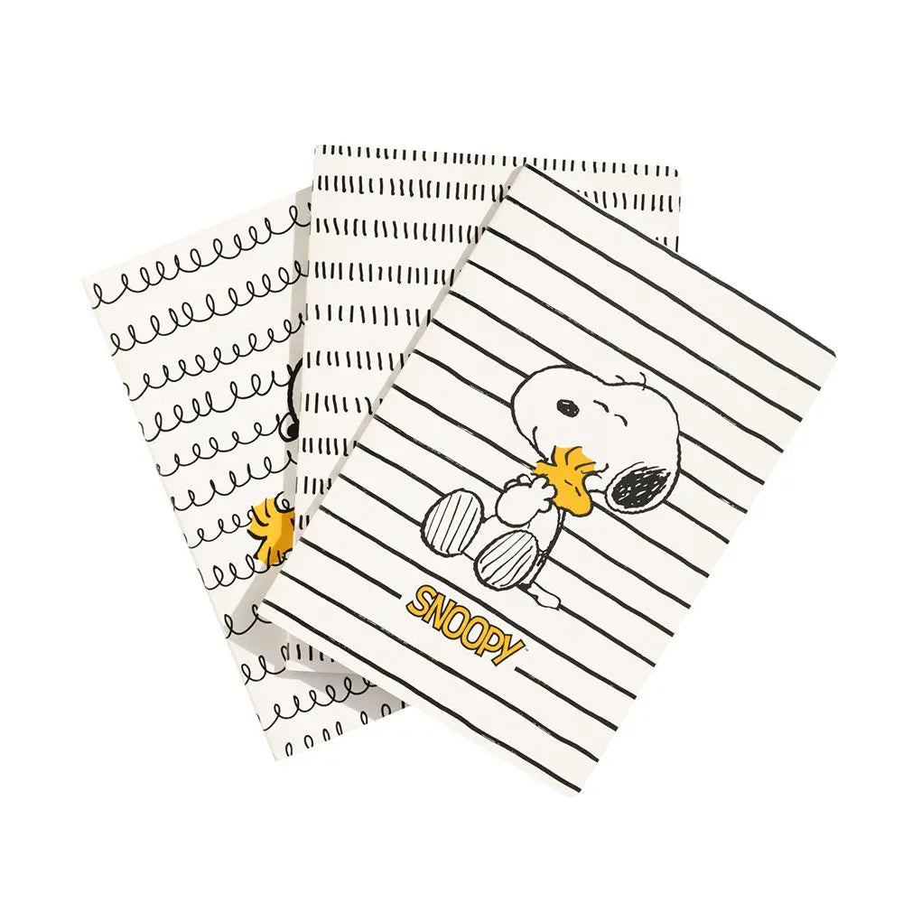 Σετ 3 τετραδίων Α5 Snoopy, Lazy days