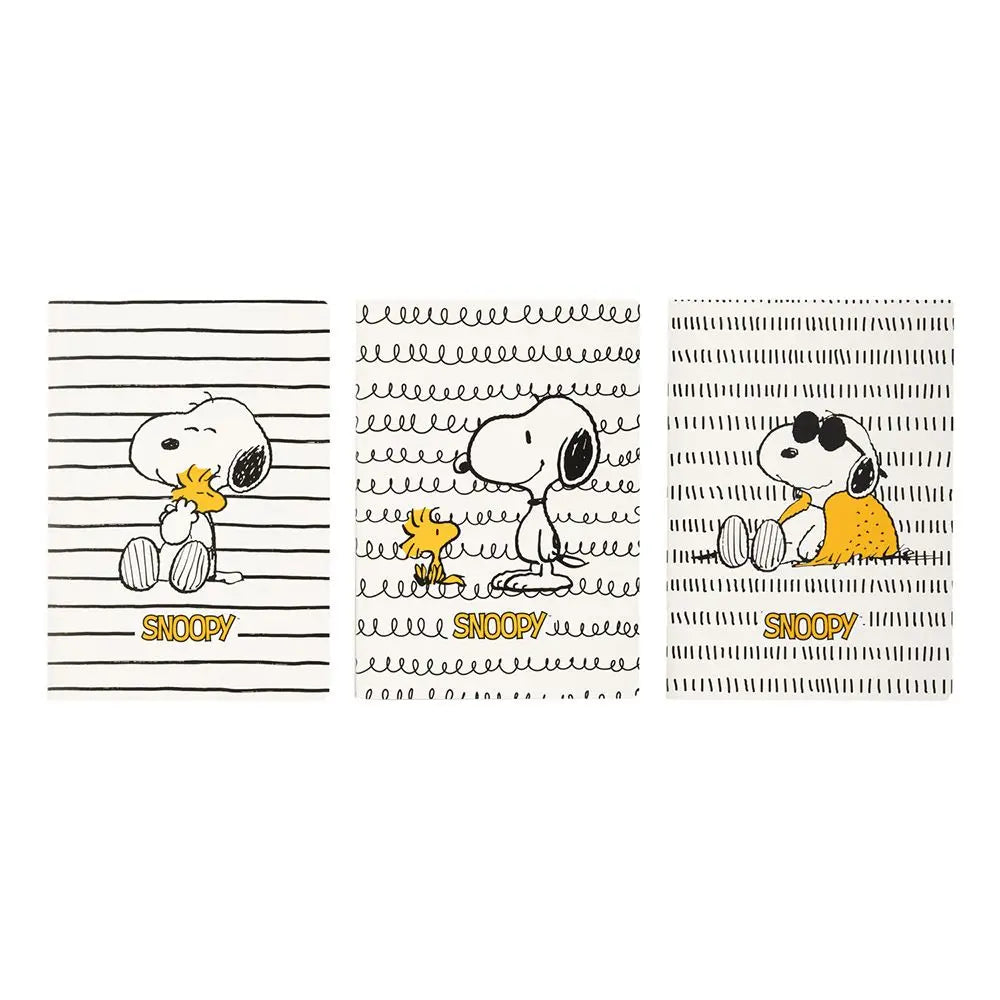 Σετ 3 τετραδίων Α5 Snoopy, Lazy days