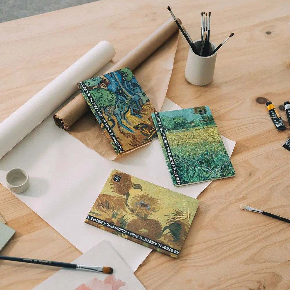 Σετ 3 τετραδίων Α5 Van Gogh Museum