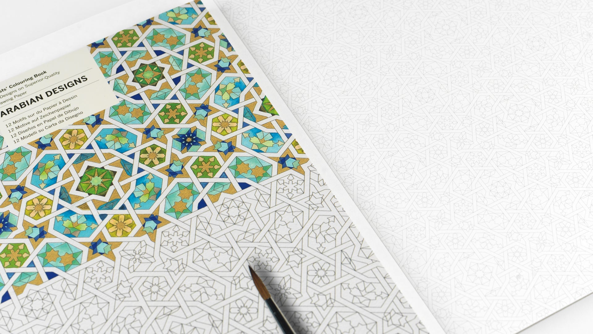 Artists’ Colouring Book - Arabian