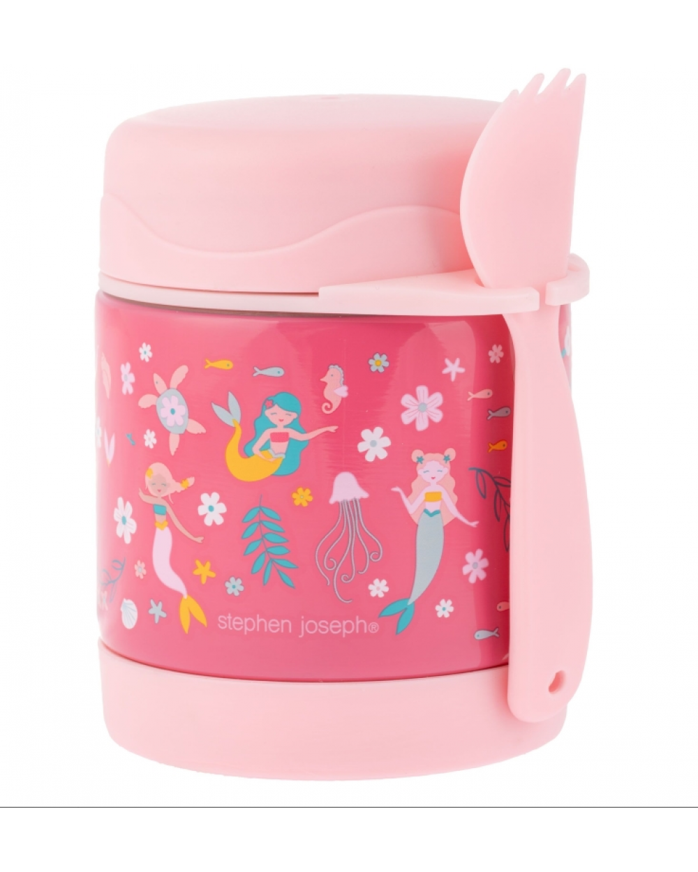Θερμός-δοχείο φαγητού με πιρούνι Mermaid