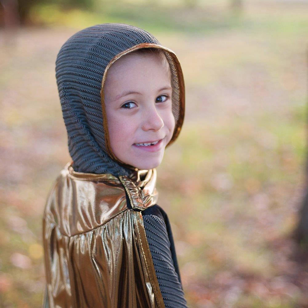 Αποκριάτικη στολή με στέμμα, χιτώνα, κάπα "Ιππότης" (9-10 ετών)