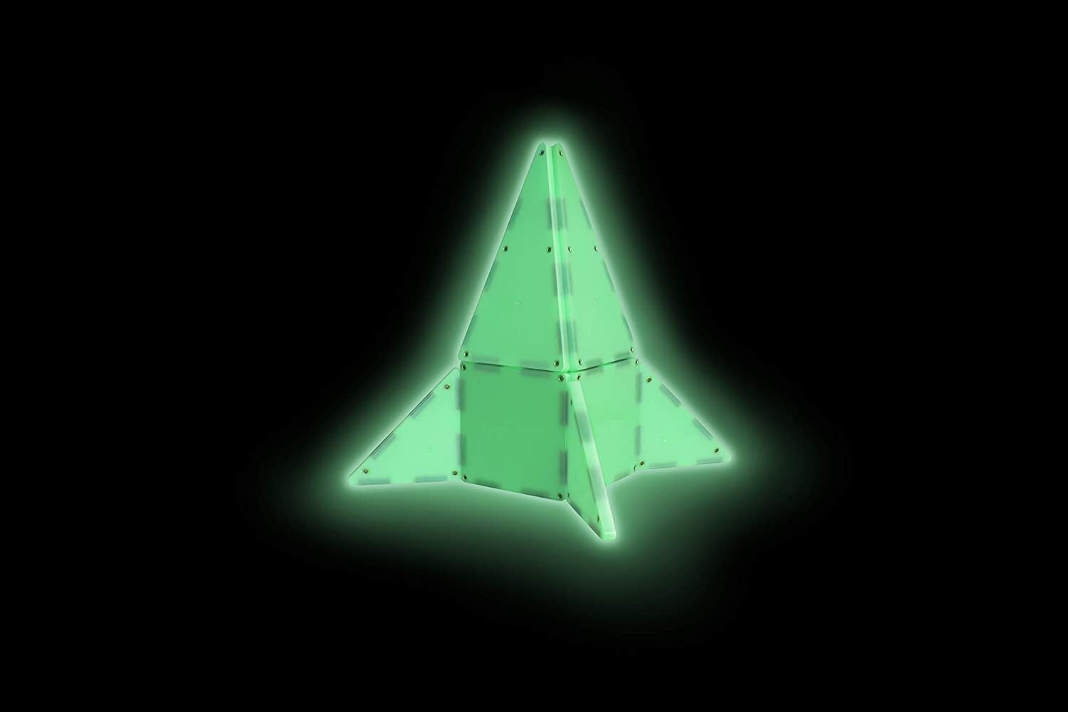 Μαγνητικό Παιχνίδι 16 κομματιών Glow Magna-Tiles