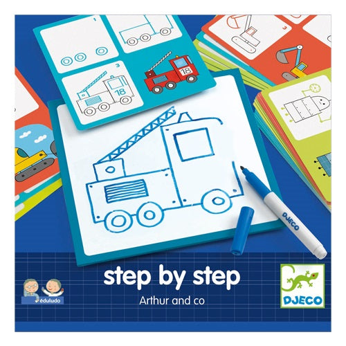 Ζωγραφική βήμα-βήμα "Άρθουρ"