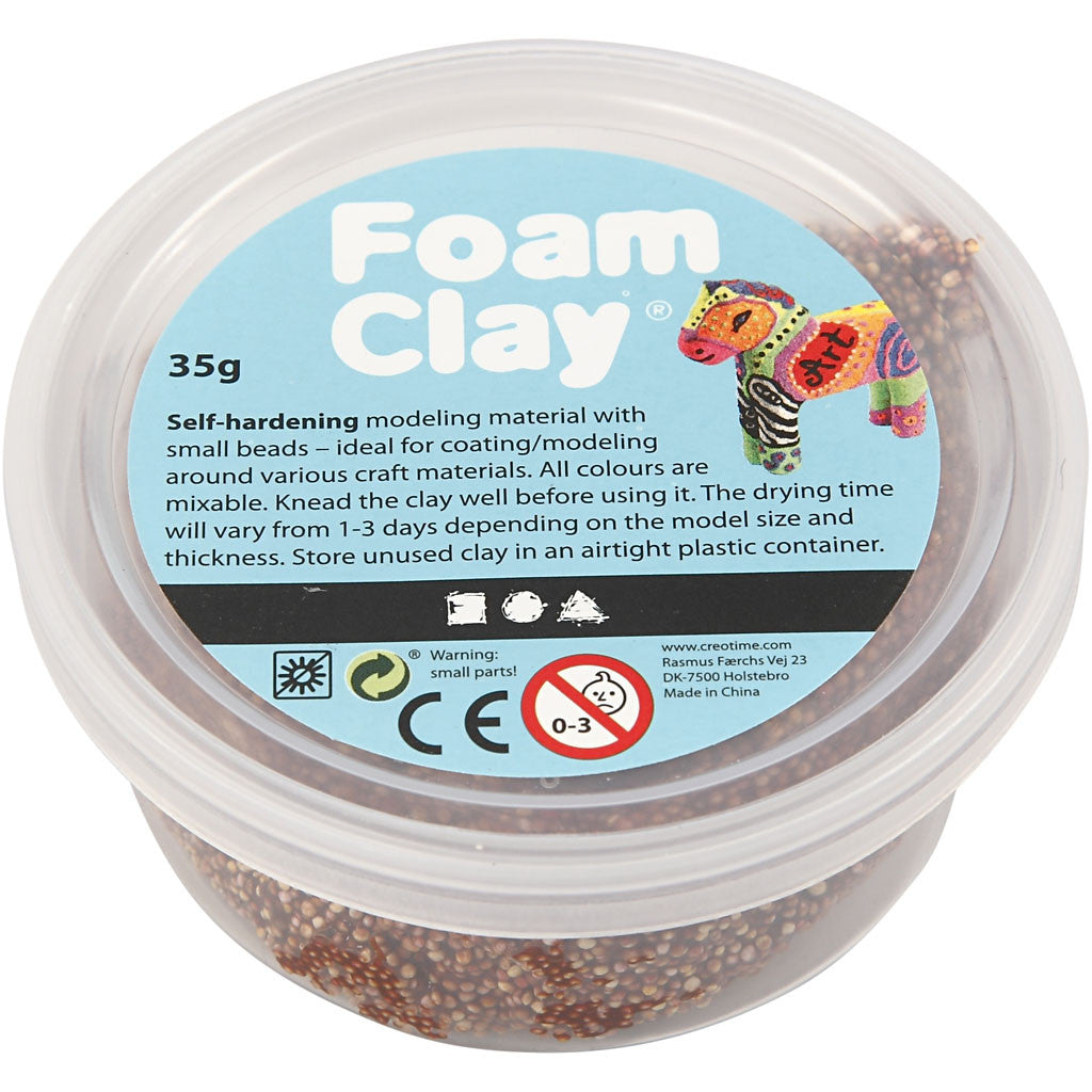 Foam clay καφέ, 35 γρ.