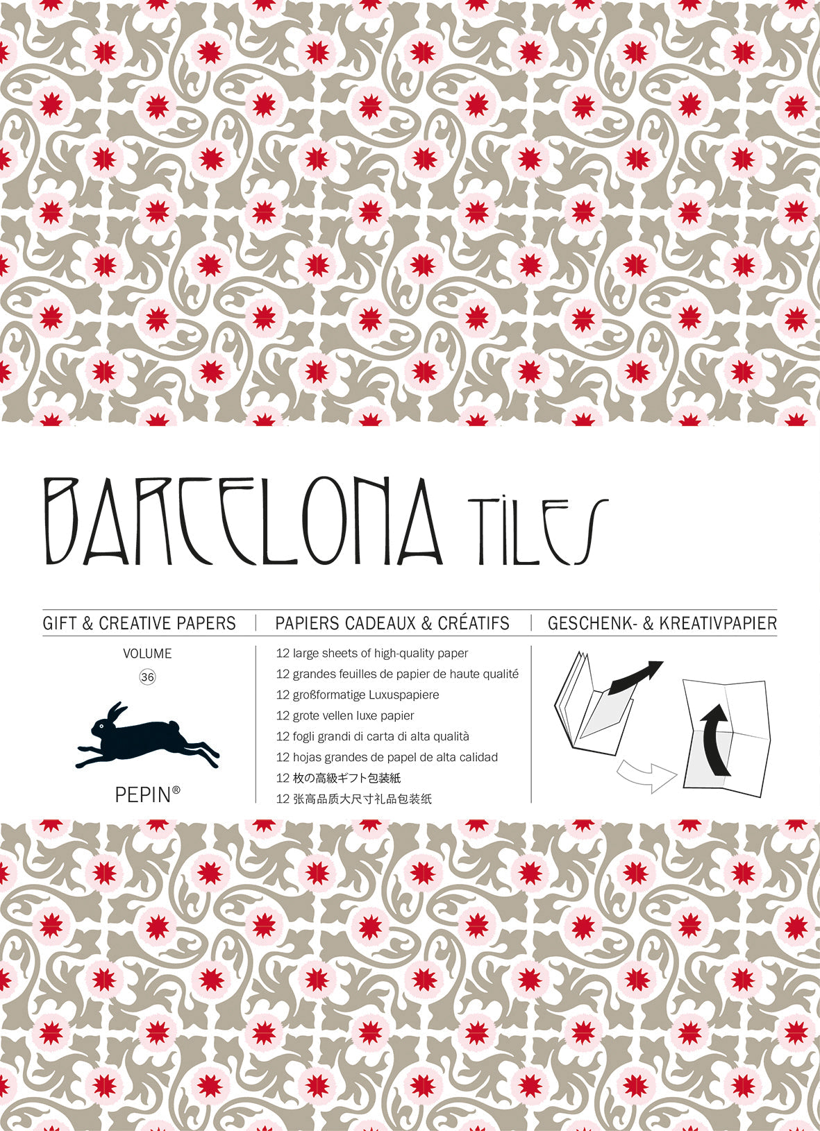 Gift & creative papers - Barcelona Tiles