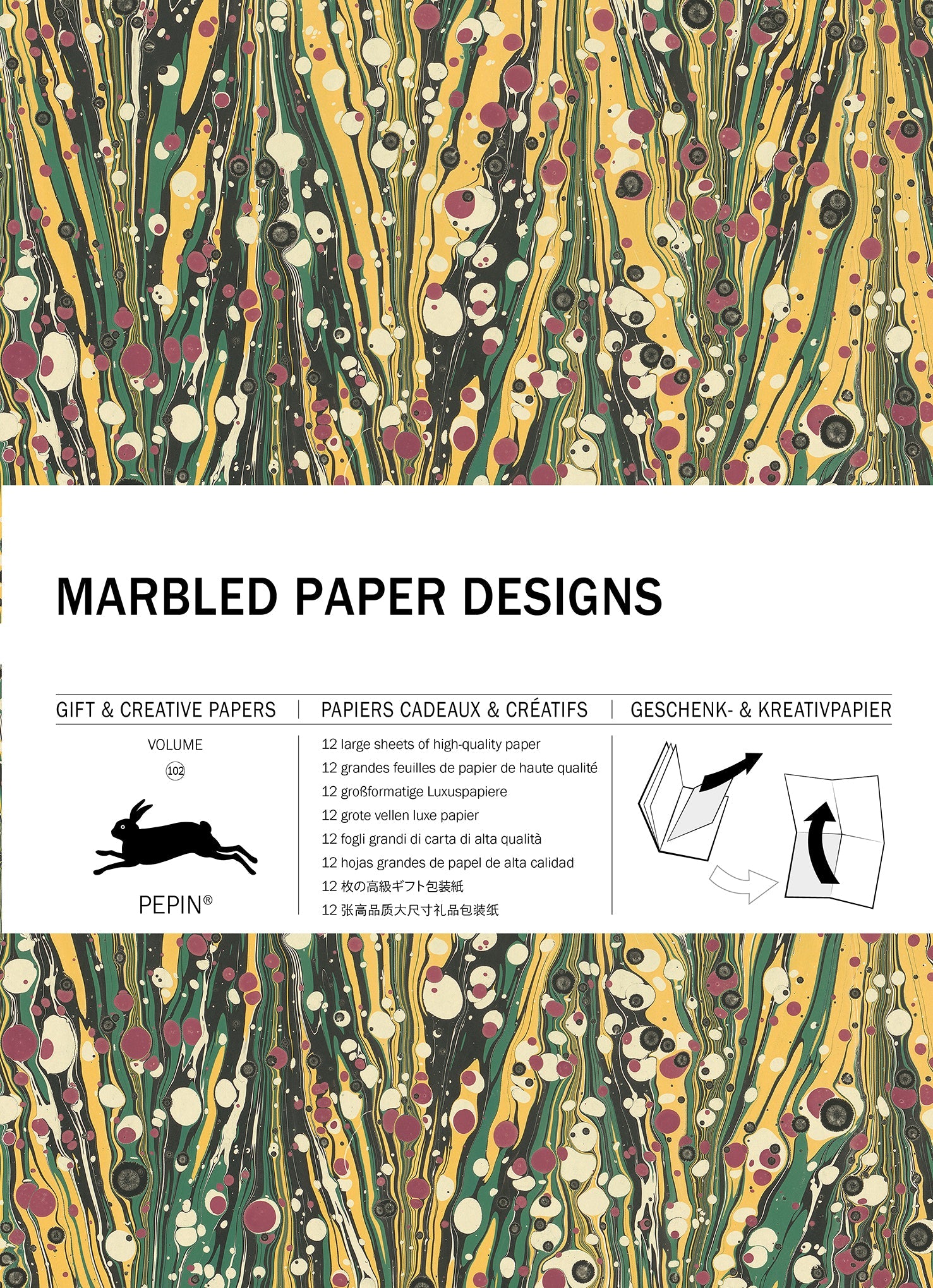 Gift & creative papers - Marbled Paper Designs