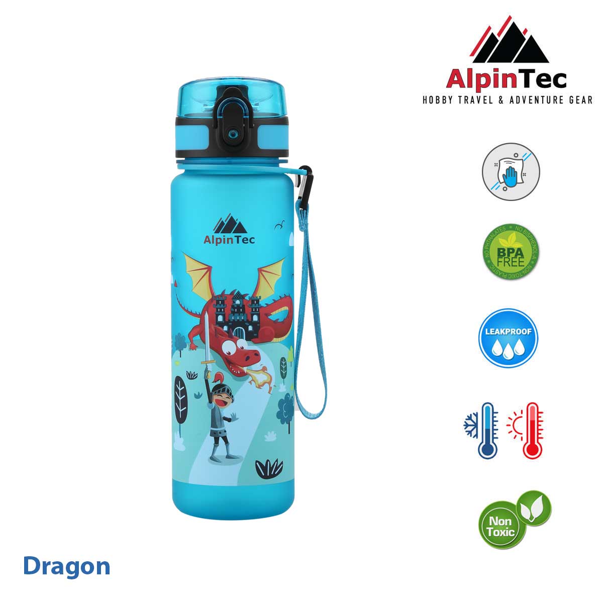 Παγούρι aqua 500 ml "dragon"