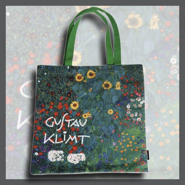 Shopping bag-art Klimt Garden