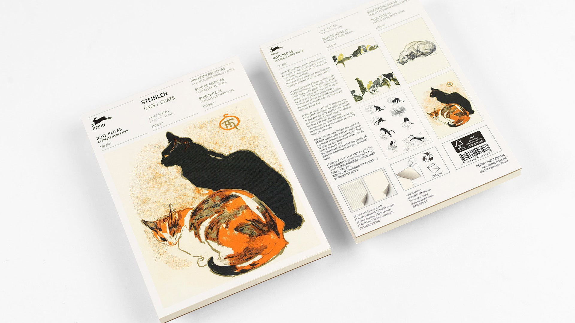 Α5 Notebook - Steinlen
