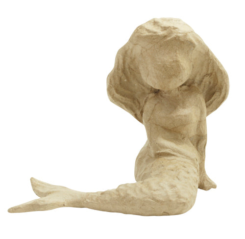 Γοργόνα καθιστή Papier Mâché