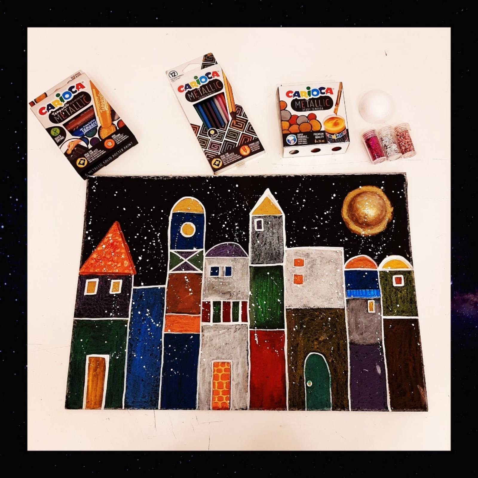 "Black paper art" - Δημιουργικά εργαστήρια by hello kids!