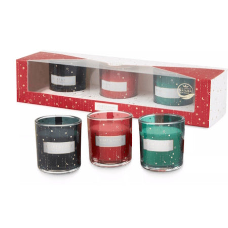 Αρωματικό κερί σε βαζάκι (σετ 3 τμχ.)
