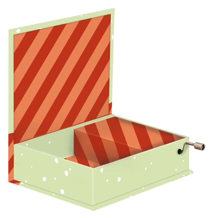 Χριστουγεννιάτικο μουσικό κουτί-βιβλίο