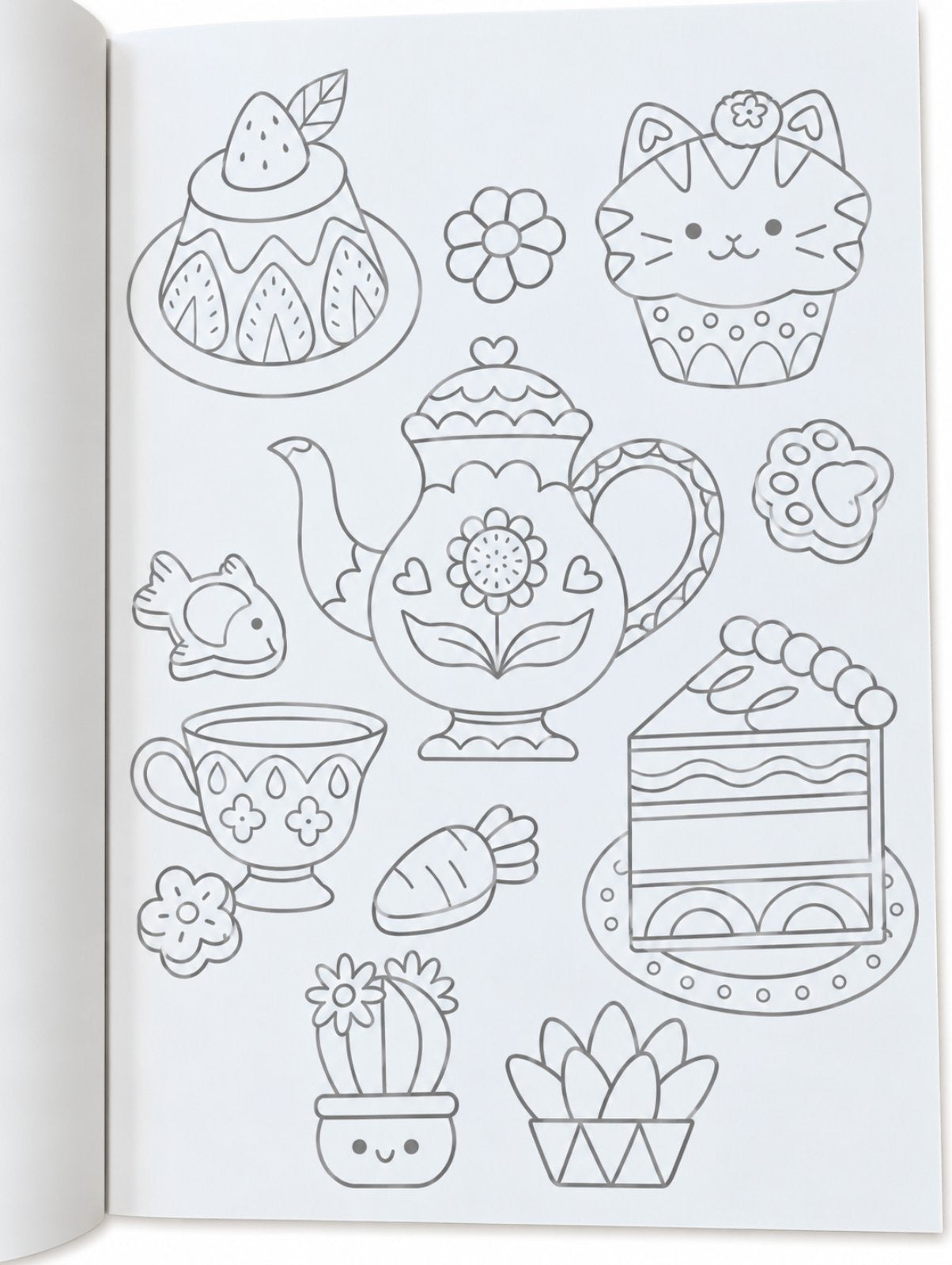 Drawing & Colouring Book - Cosy