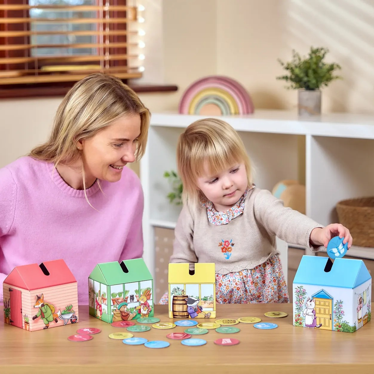 Εκπαιδευτικό παιχνίδι αντιστοίχισης "Peter Rabbit"