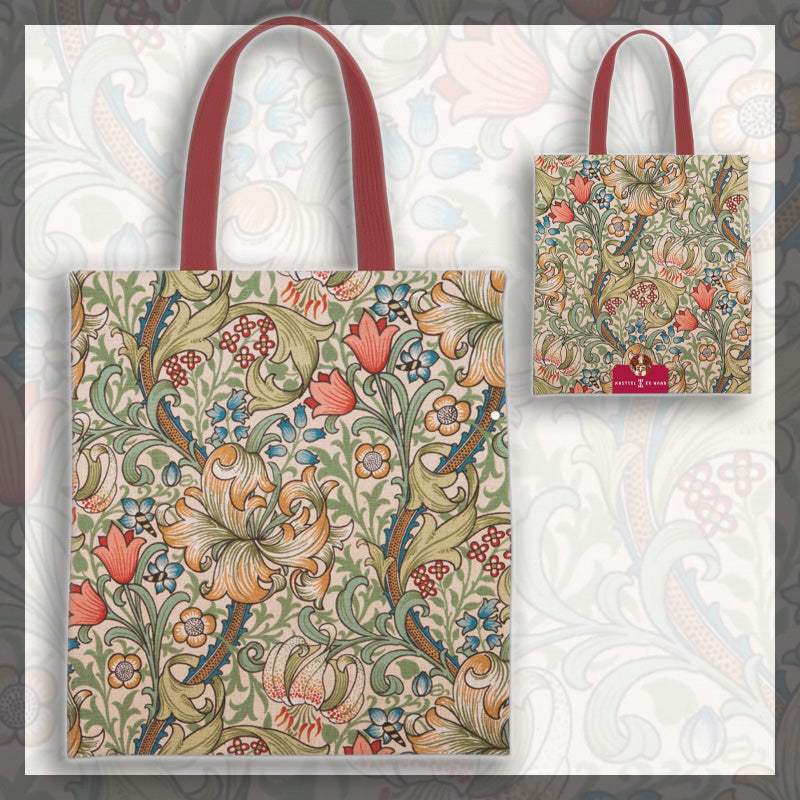 Shopping bag-art "William Morris" Kasteel de Haar