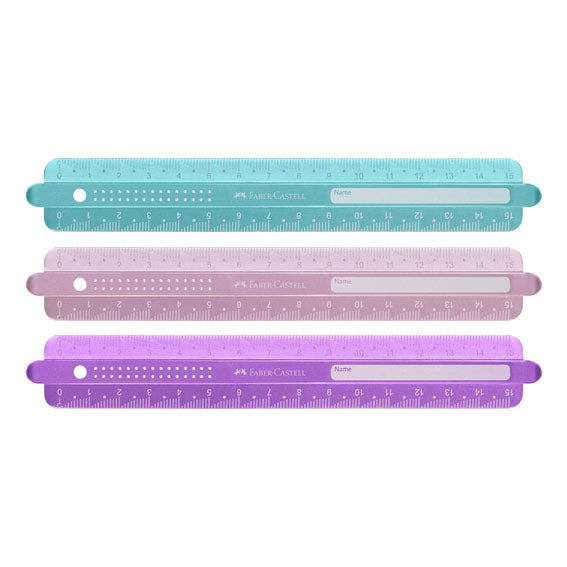 Χάρακας 15cm Sparkle Faber-Castell