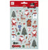 Χριστουγεννιάτικα αυτοκόλλητα - Christmas Ski