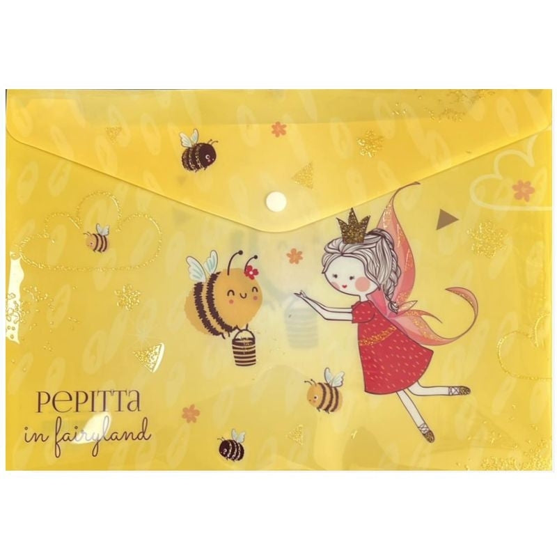 Φάκελος με κουμπί Α4, Pepitta In Fairyland