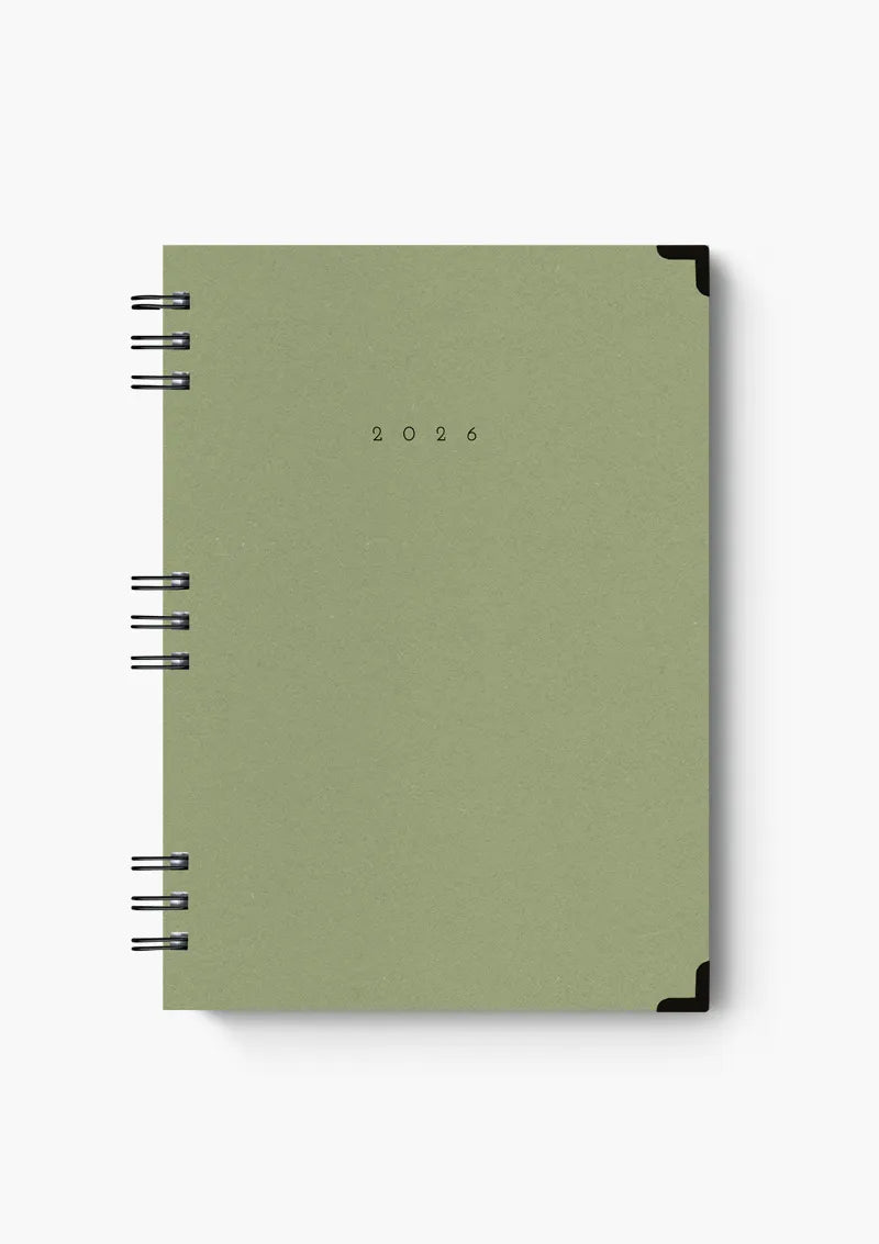 Ημερήσιο ημερολόγιο 17x25 - Cotton Spiral