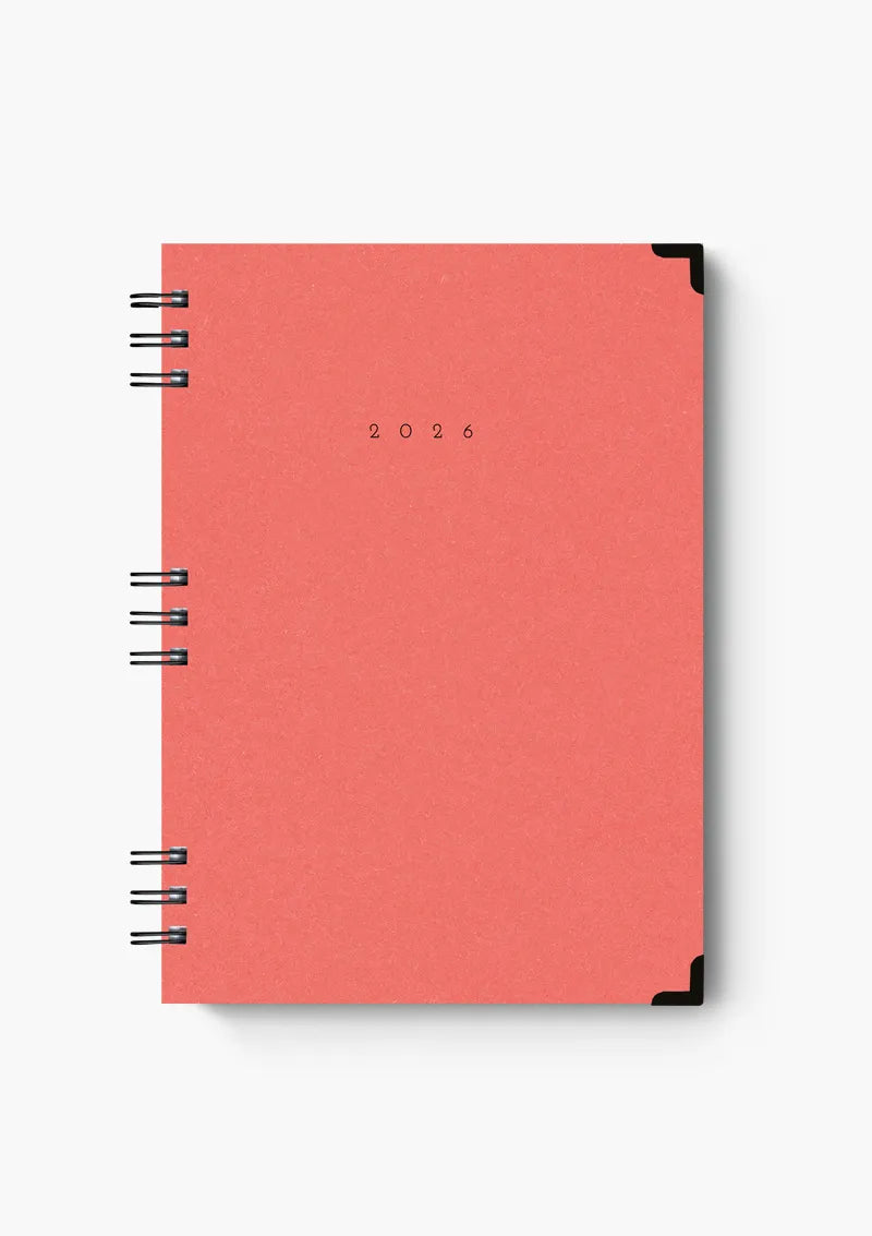 Ημερήσιο ημερολόγιο 17x25 - Cotton Spiral