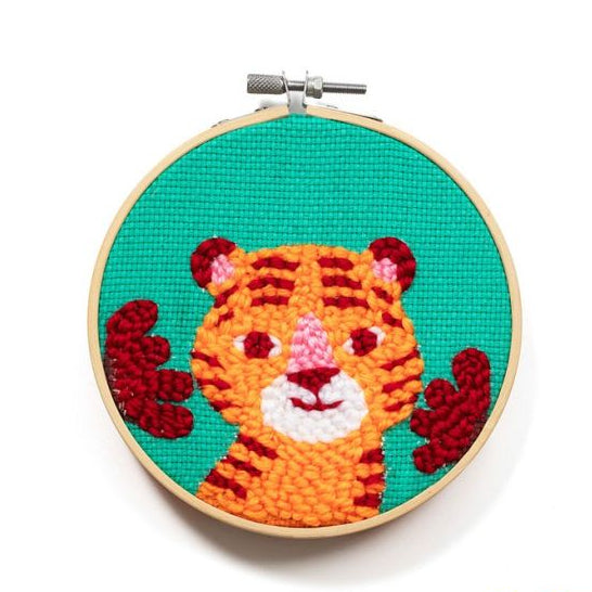 Κέντημα με τελάρο "Tiger"