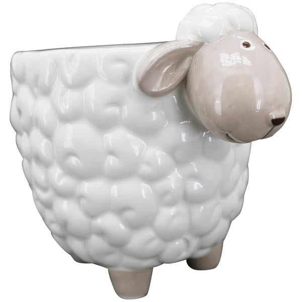 Κασπώ πορσελάνης λευκό με σχέδιο Προβατάκι