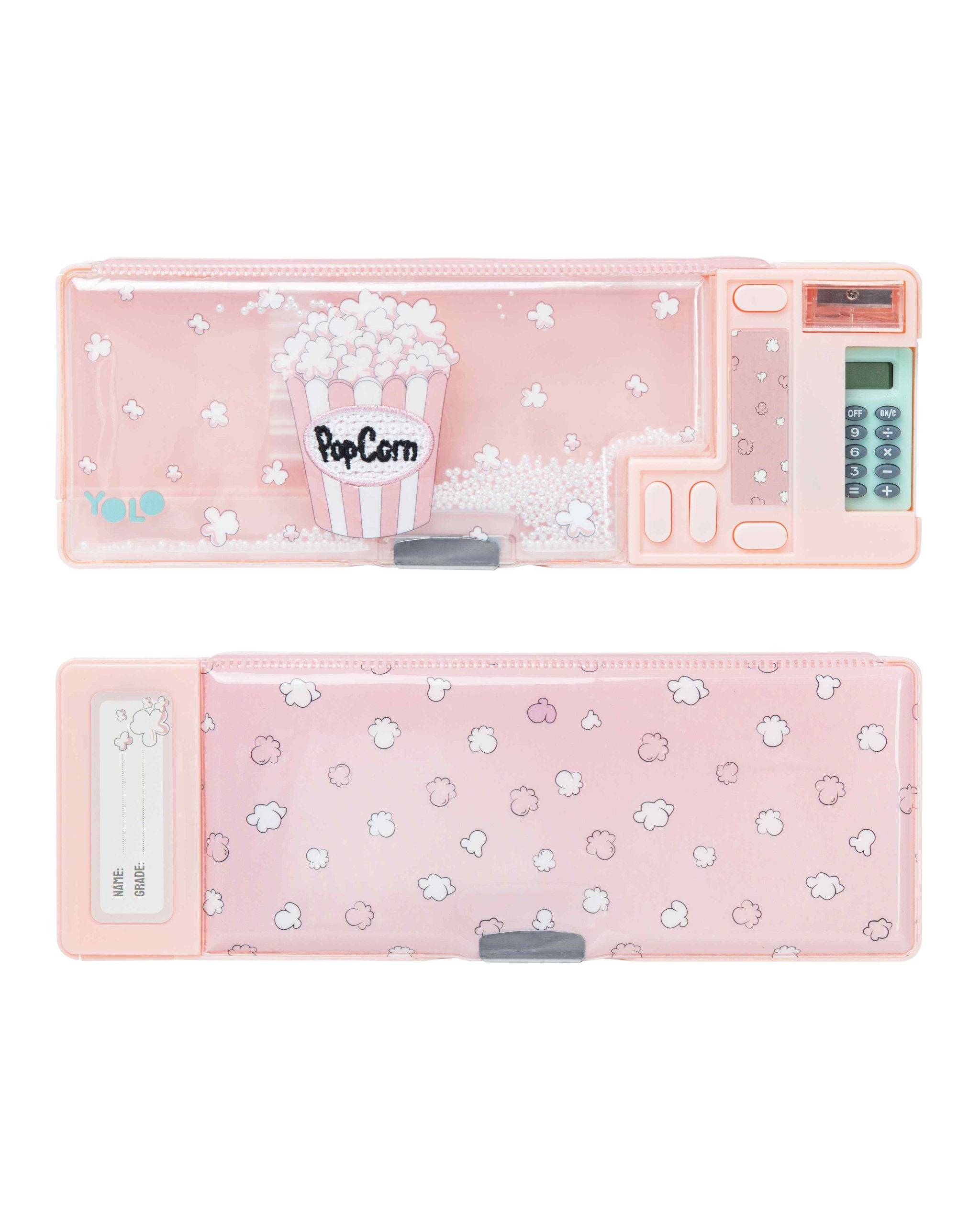 Κασετίνα retro "Pink Popcorn"