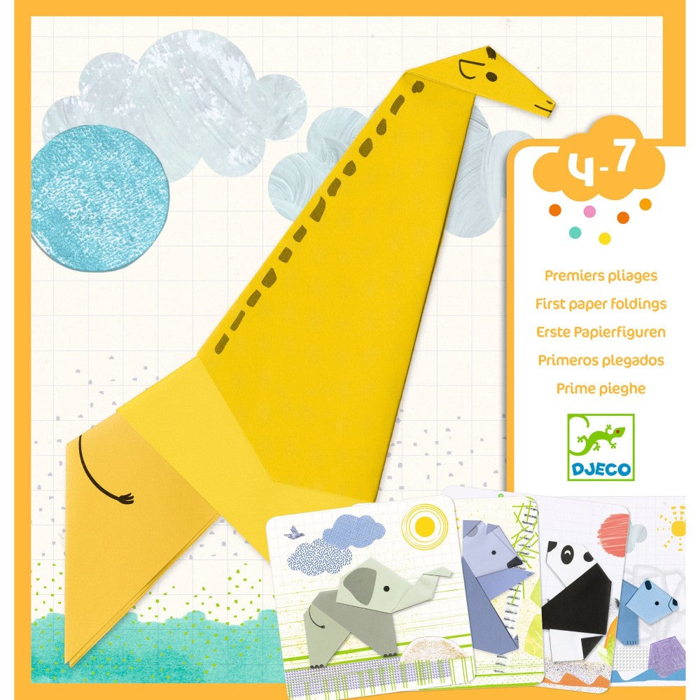 Οριγκάμι "κατασκευάζω καμηλοπάρδαλη"