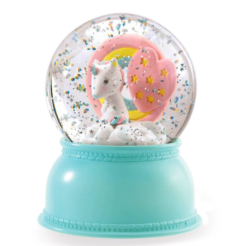 Φωτιστικό νυκτός "Χιονόμπαλα Μονόκερος"