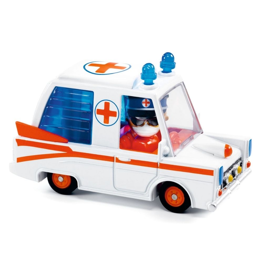 Αυτοκίνητο με φιγούρα Hurry ambulance