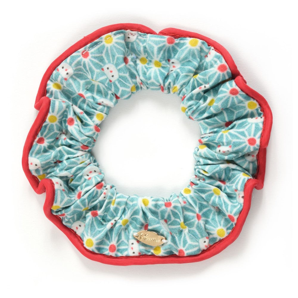 Λαστιχάκι μαλλιών scrunchie γατούλες "Rina"