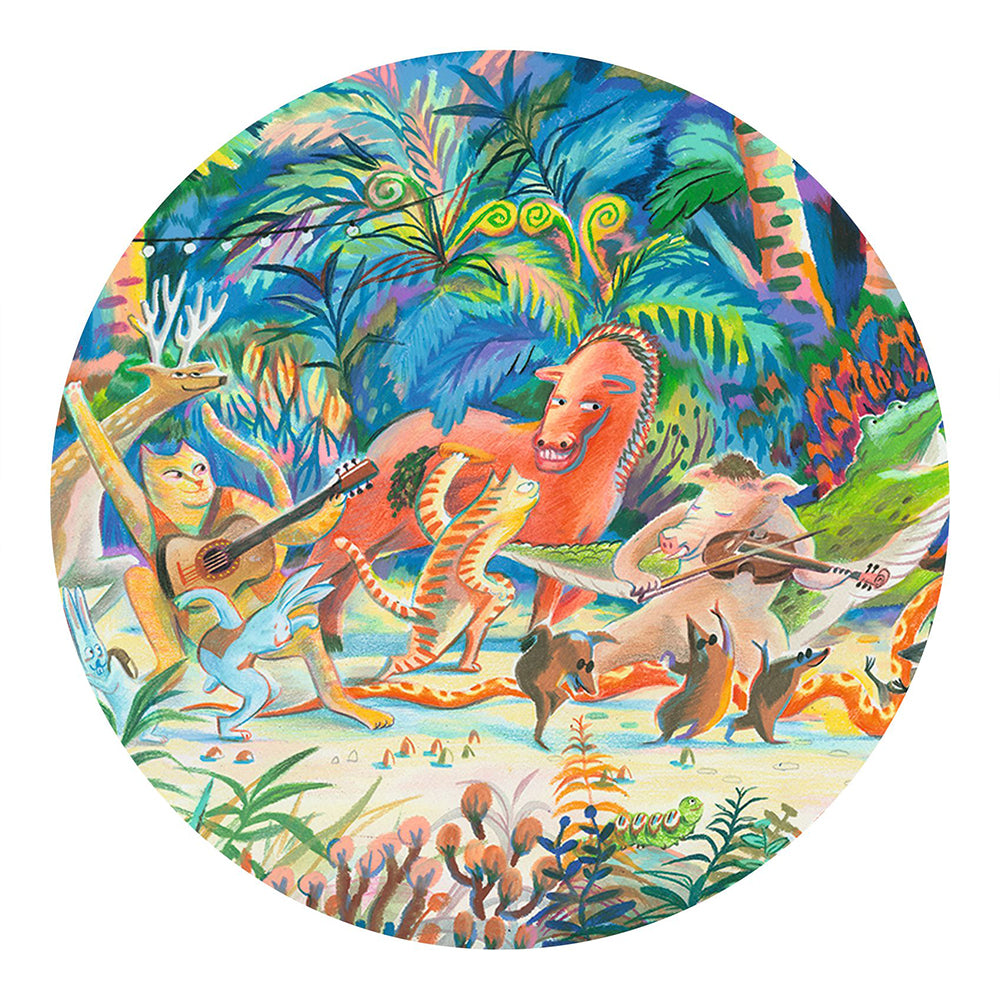 Παζλ "Οι μουσικοί του δάσους"