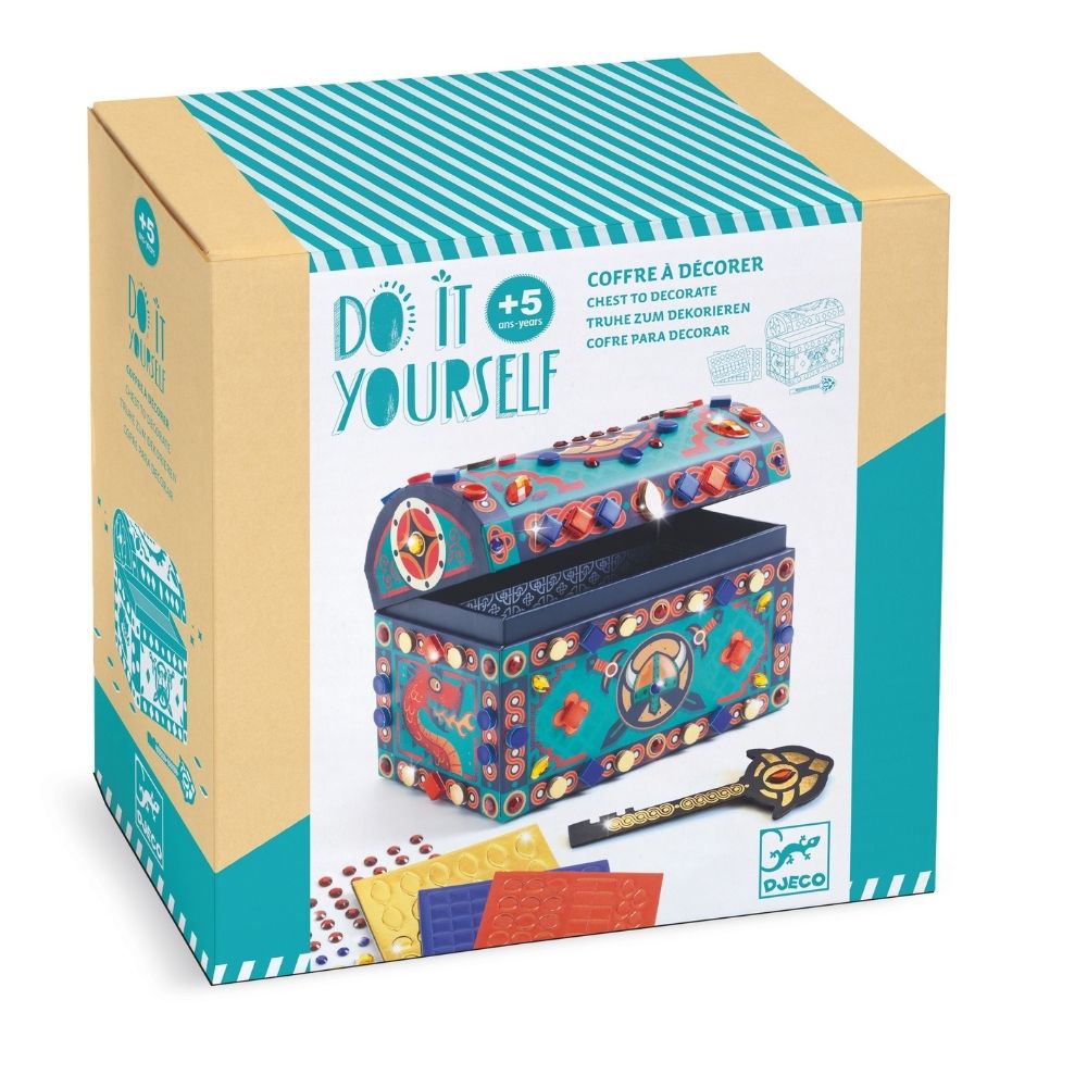 Διακοσμώ σεντούκι πολύτιμων αντικειμένων με κλειδί