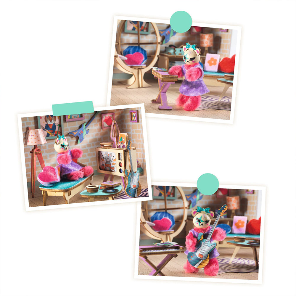 Κατασκευάζω και χρωματίζω κουκλόσπιτο-βαλιτσάκι "Stella"