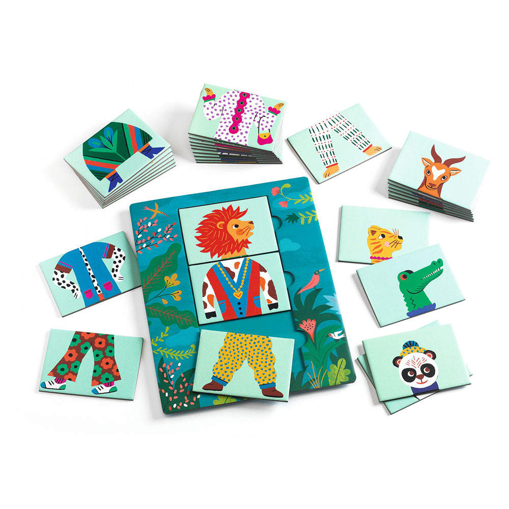 Εκπαιδευτικό παιχνίδι "Συνθέτω αστεία ζωάκια"