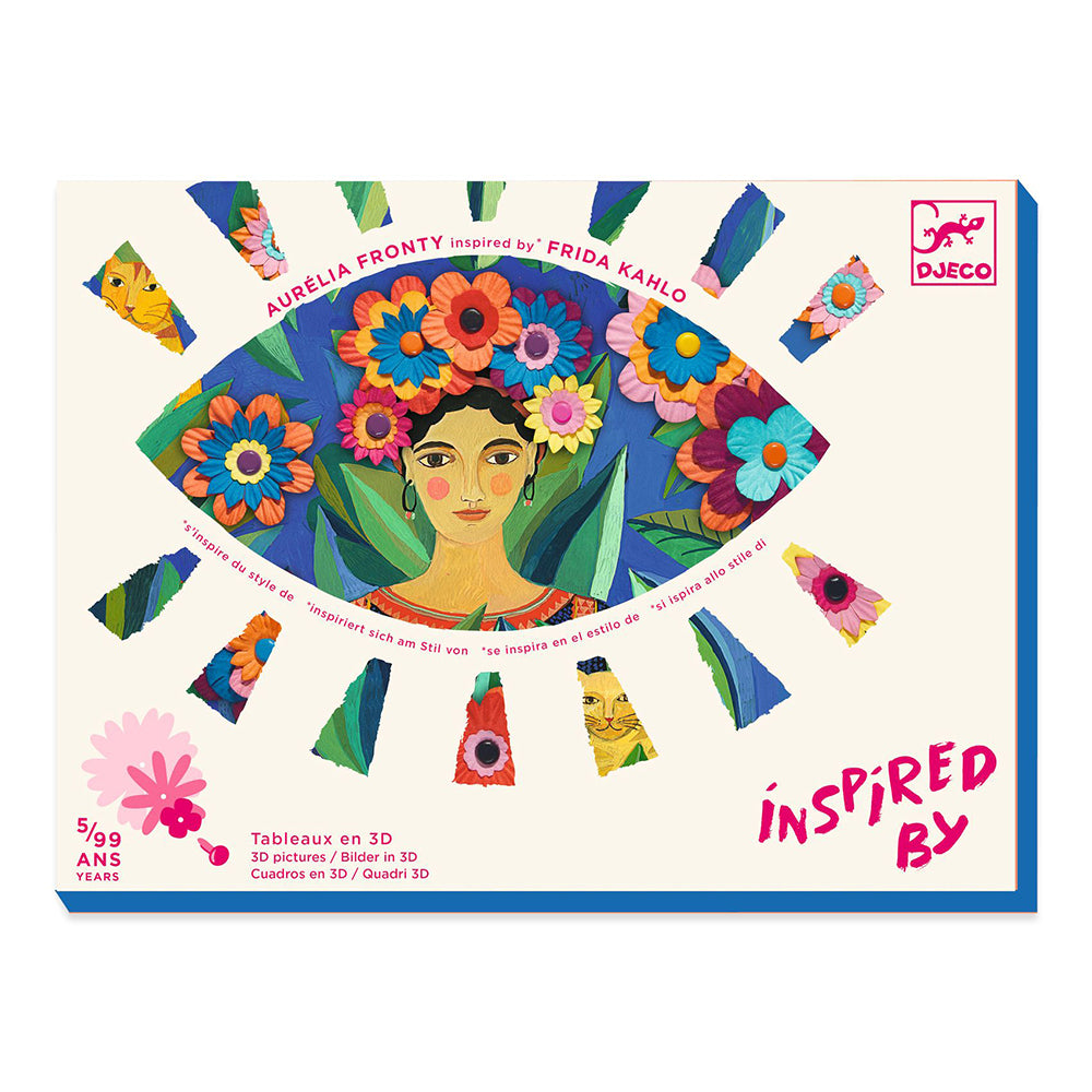 Inspired by Frida Kahlo - Δημιουργώ 3D εικόνες