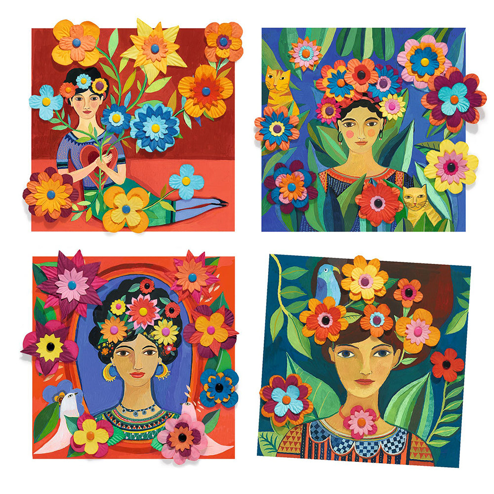 Inspired by Frida Kahlo - Δημιουργώ 3D εικόνες