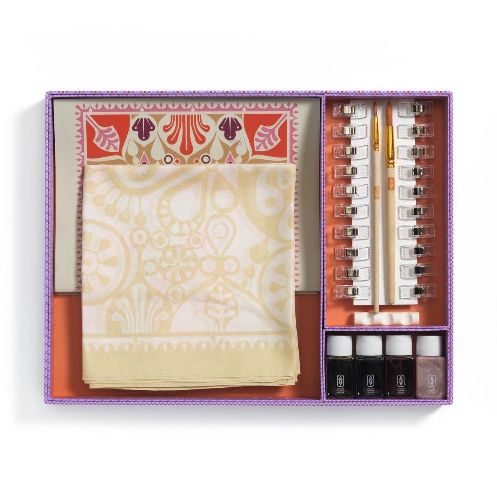 Ζωγραφική σε μετάξι "Πέταλα"