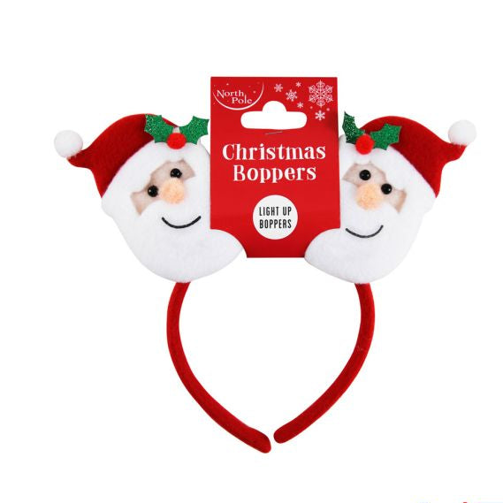 Χριστουγεννιάτικη στέκα με λαμπάκια - Άγιος Βασίλης