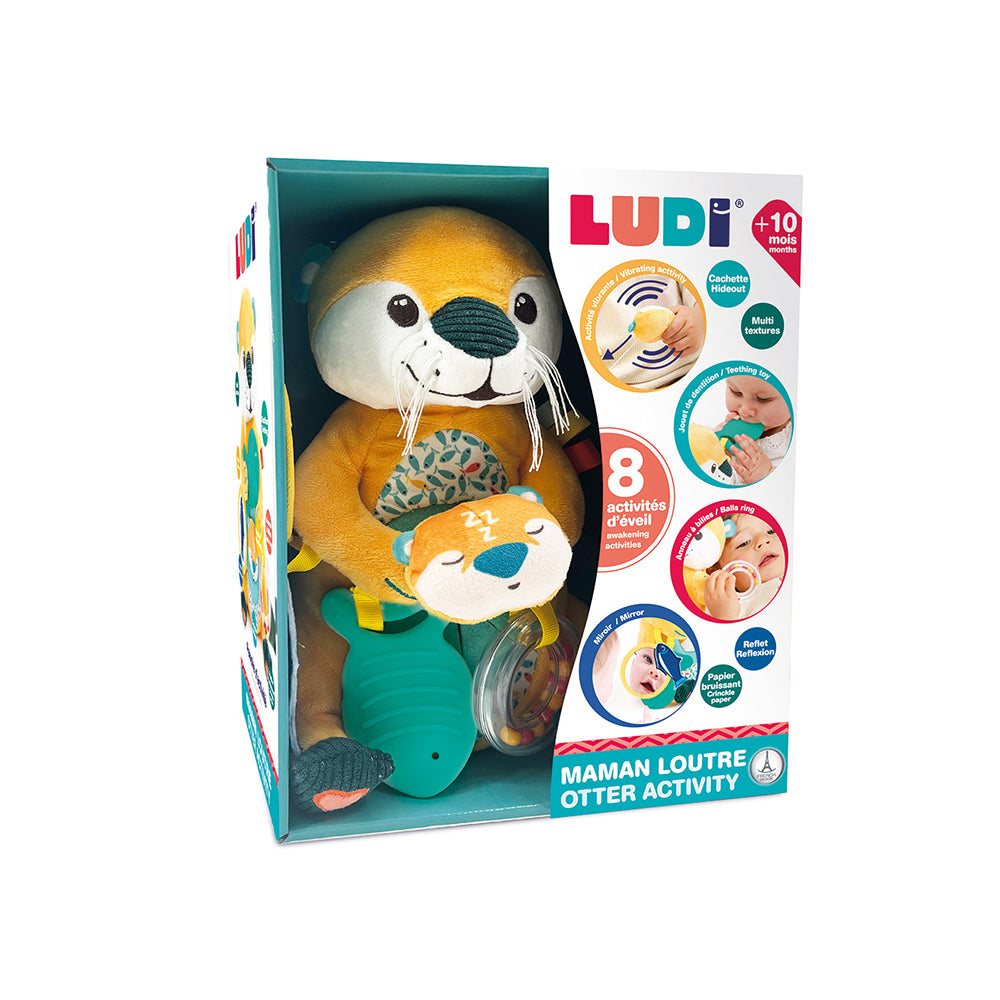 Βρεφικό παιχνίδι δραστηριοτήτων με δόνηση "Βίδρα"