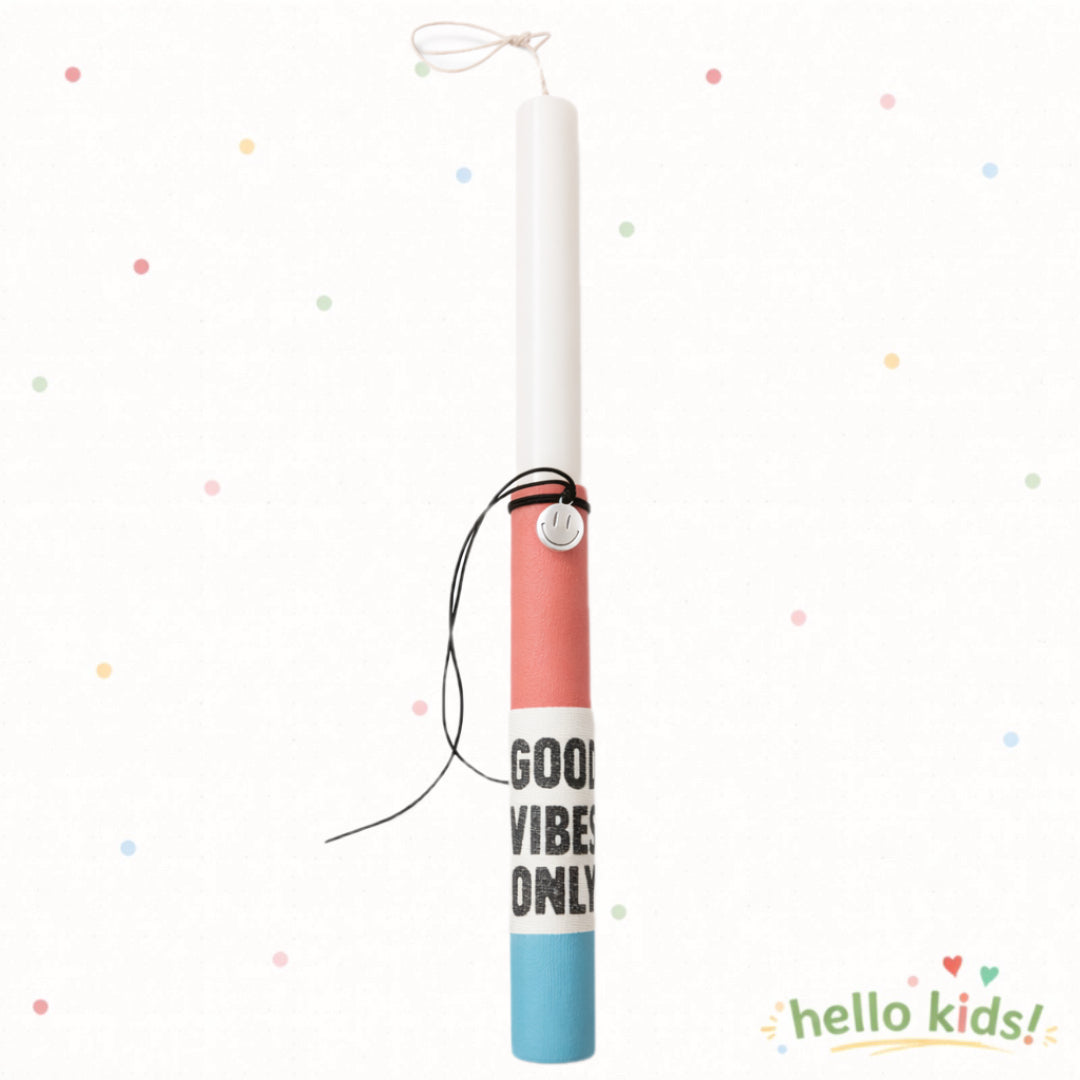 Λαμπάδα με βραχιόλι smiley face