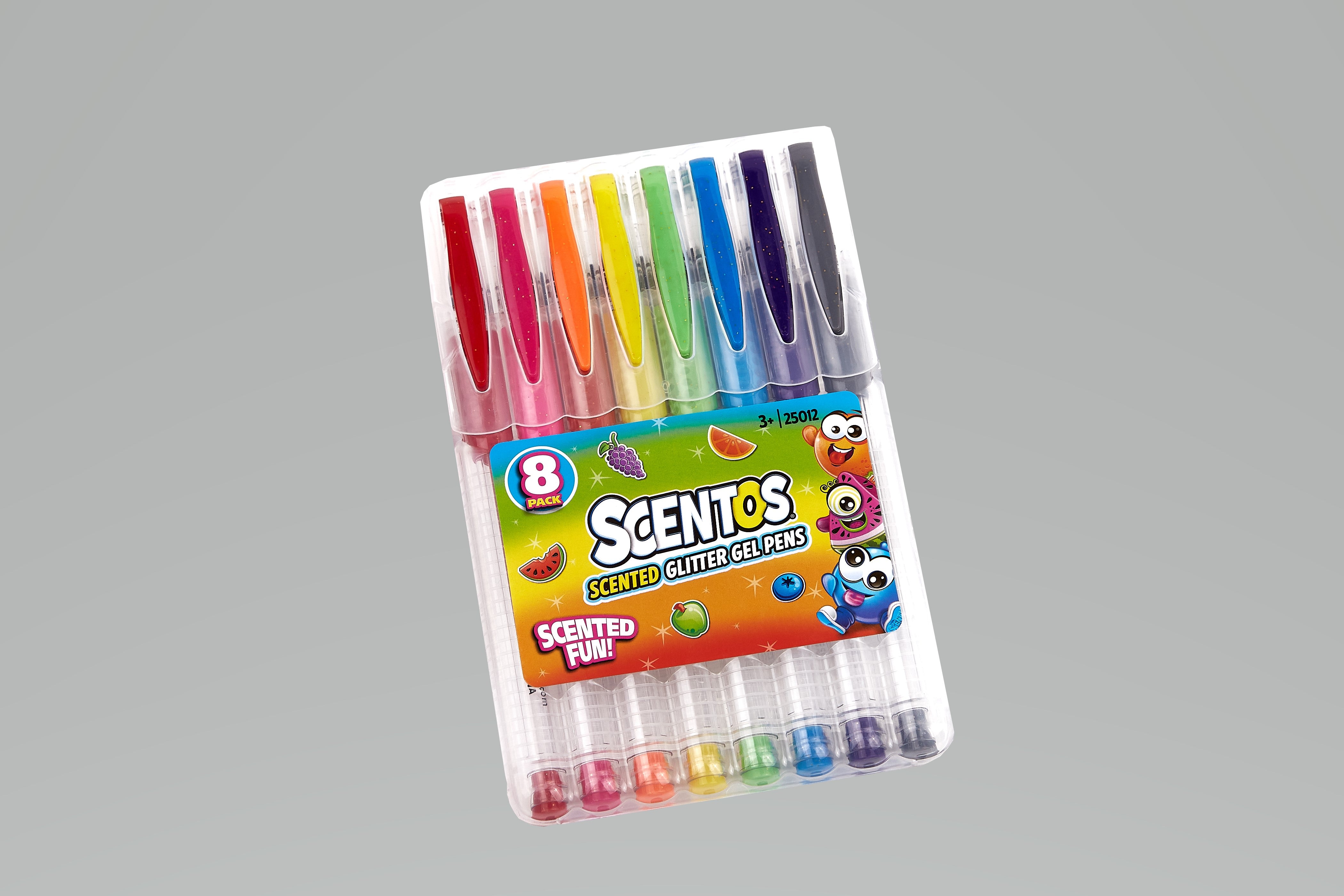 Στυλό Glitter Scentos σε 8 χρώματα